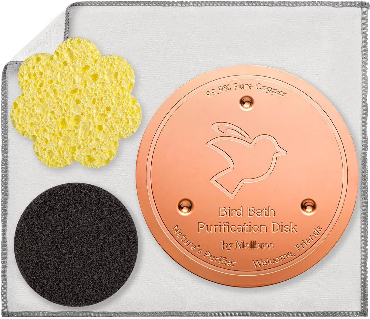Bird Bath Copper Disk