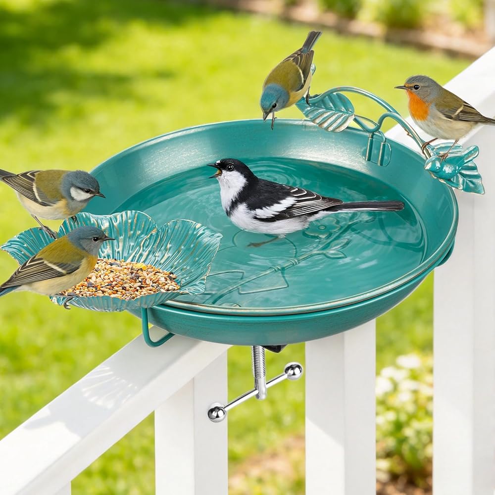 Bird Bath Deck Mounted